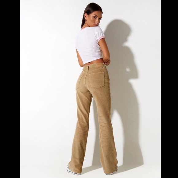 Calvin Klein Pants - Calvin Klein Cords Vintage Tan Corduroy Bootcut Pants 6 30
